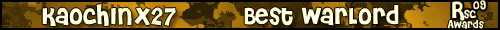 Best Warlord 2009
